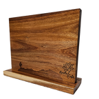 engraved magnetic knife block